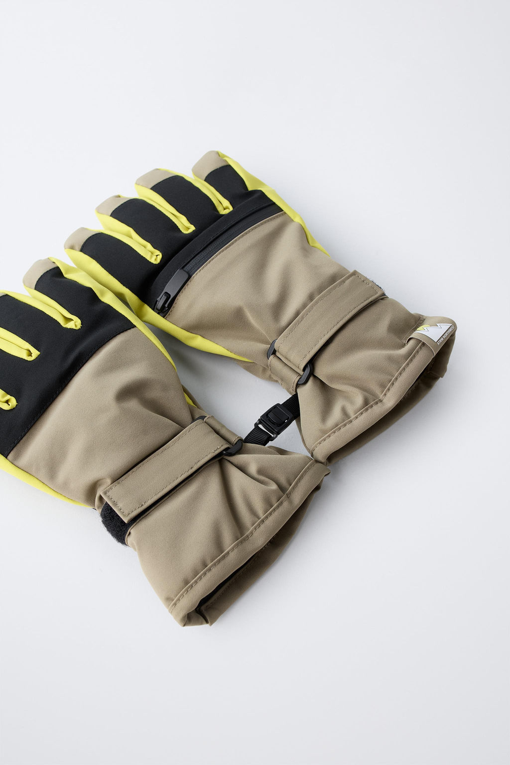 WINDPROOF SKI COLLECTION GLOVES - Zara фото 8
