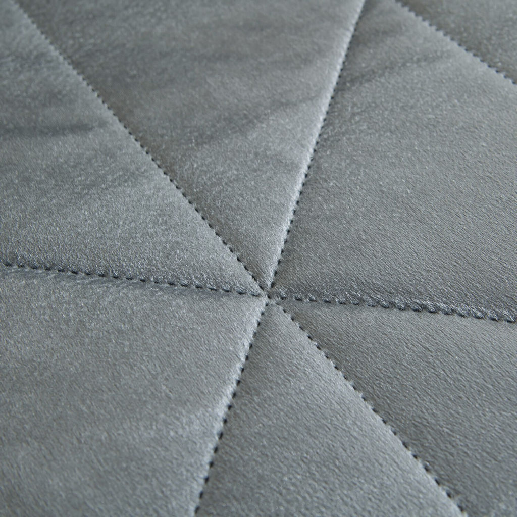 Велюровое покрывало в клетку и две наволочки OVL039 160*220/50-70 1 шт - Ситрейд фото 11