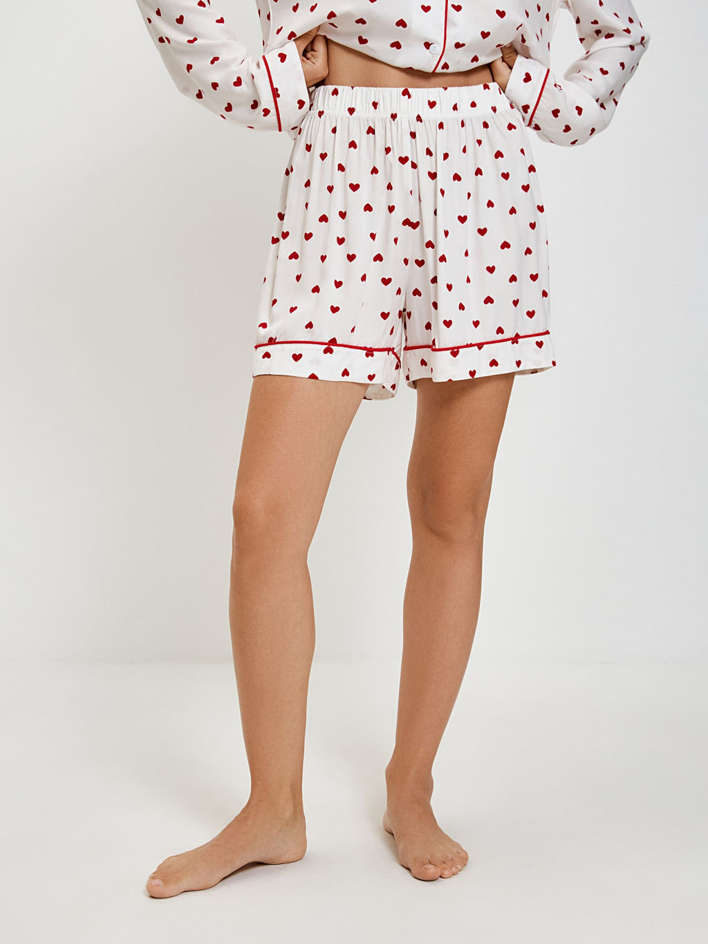 Infinity /  Шорты жен. Julitta белый принт - Infinity Lingerie фото 7