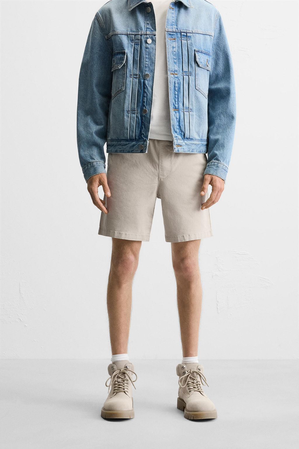 RELAXED FIT BERMUDA SHORTS - Zara фото 2