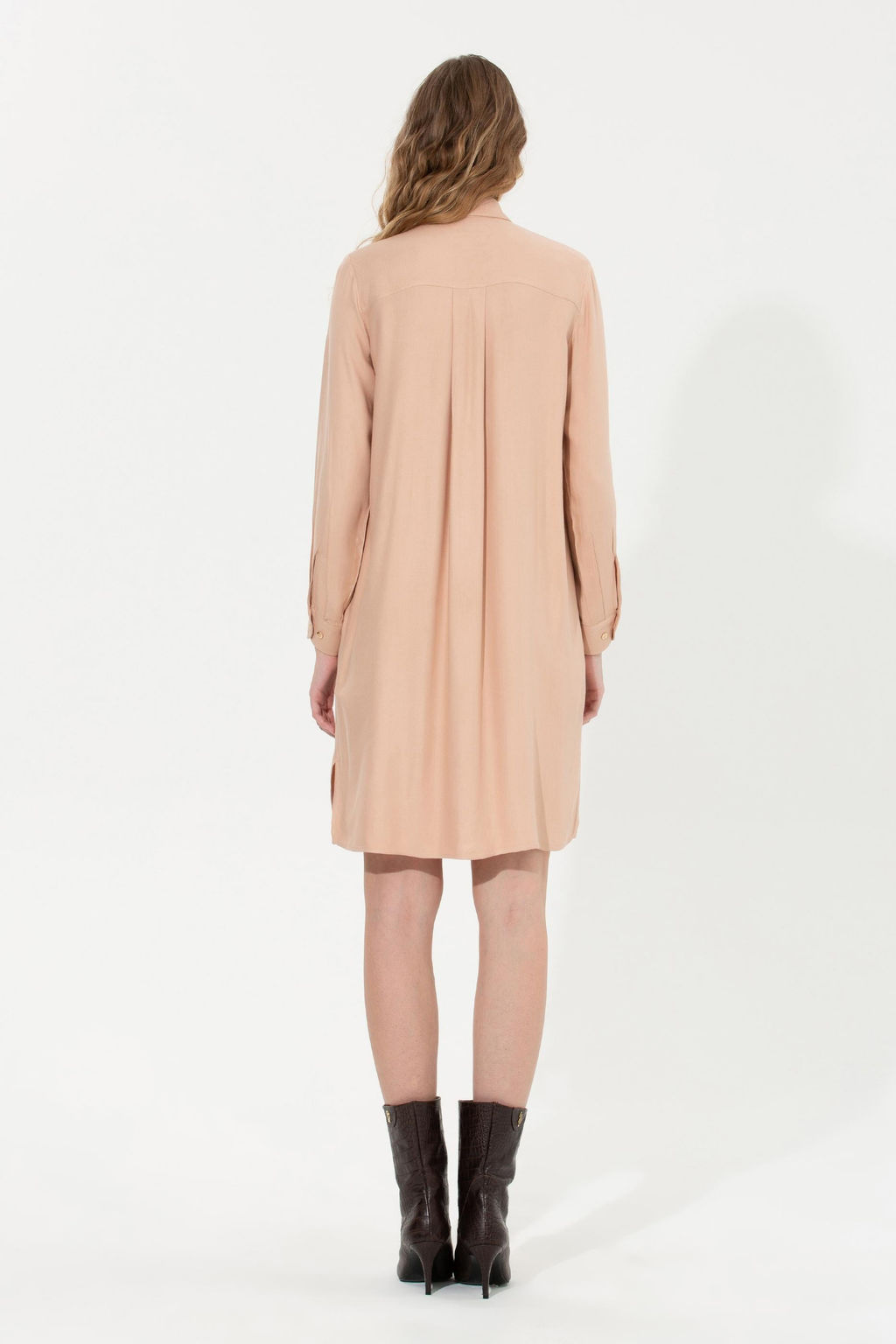 Kad_n Pudra Dokuma Elbise - U.s. polo assn фото 4