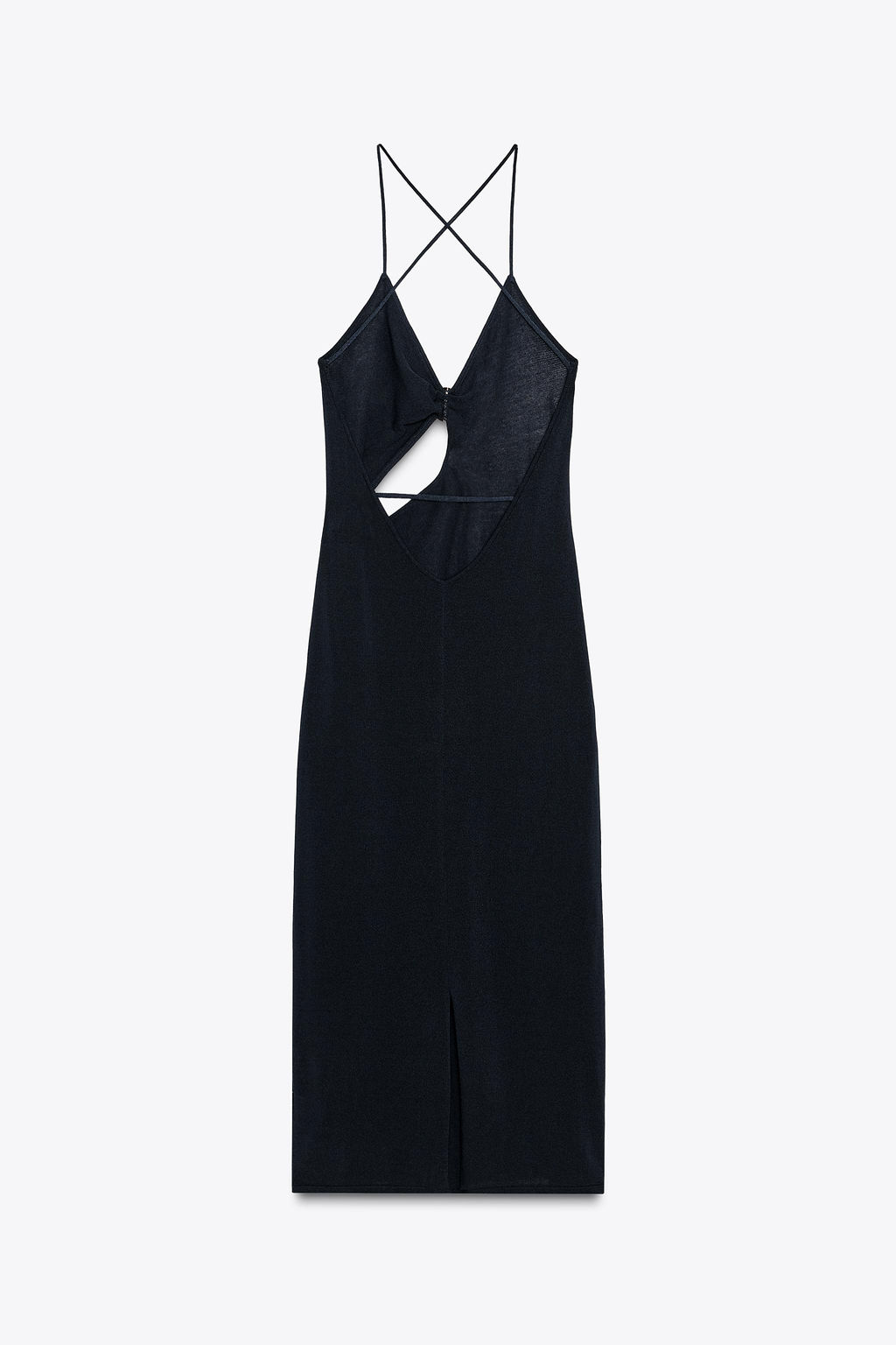 KNIT DRESS WITH CUT OUT DETAIL - Zara фото 13