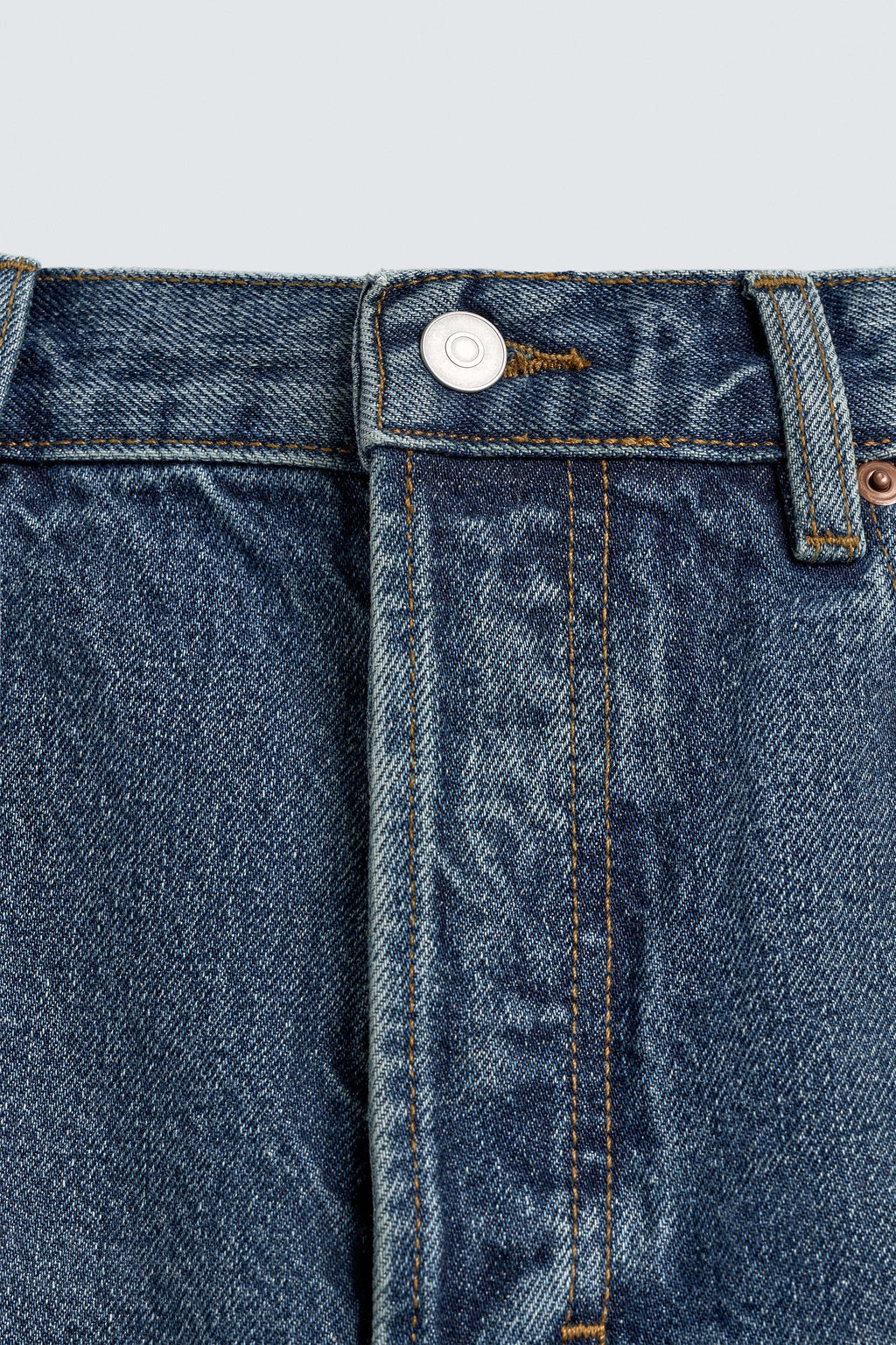 JEANS STRAIGHT BOOTCUT FIT LIMITED EDITION / Azul / Verde - Zara фото 10