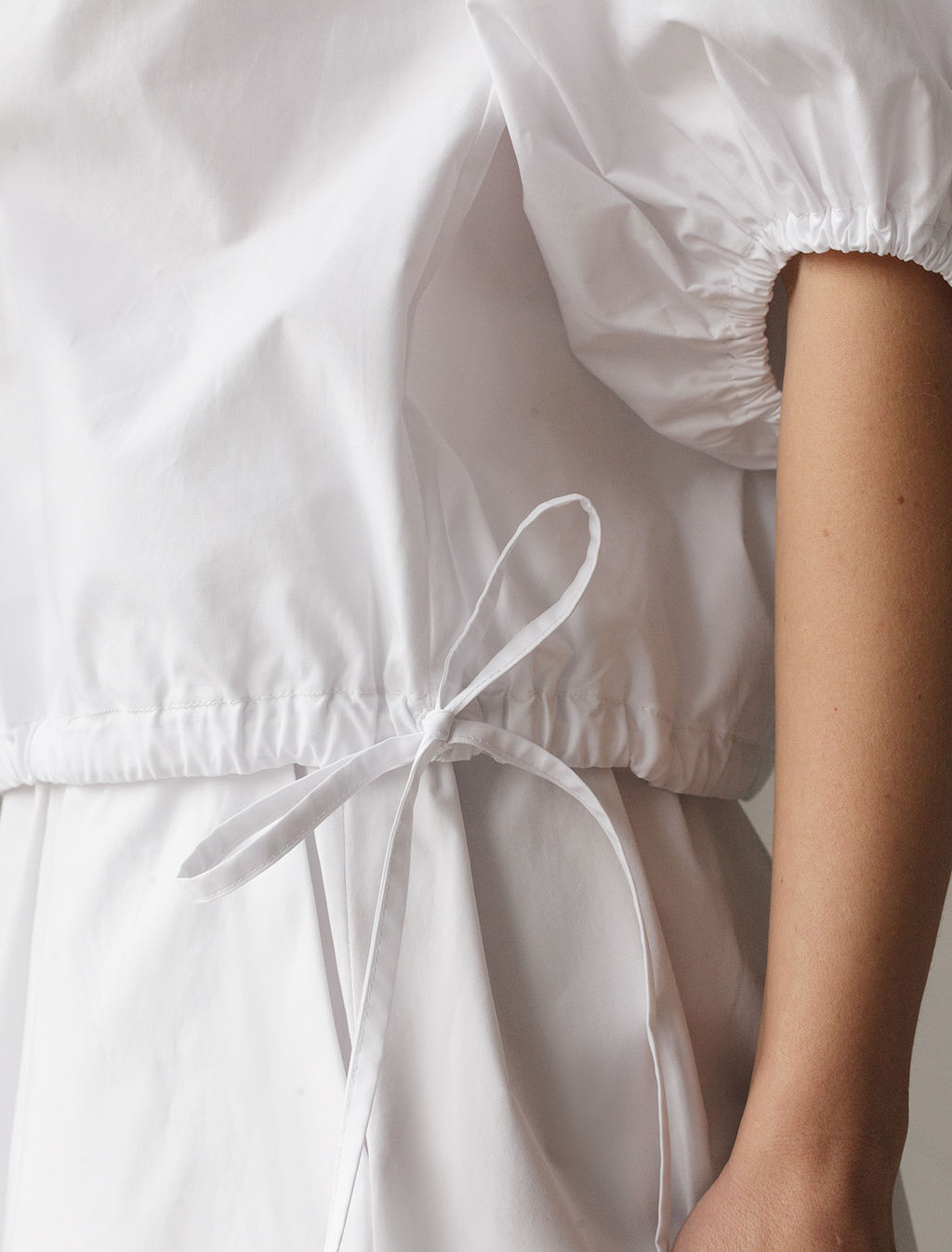 Блузка из легкого хлопкового поплина - Vilatte фото 2