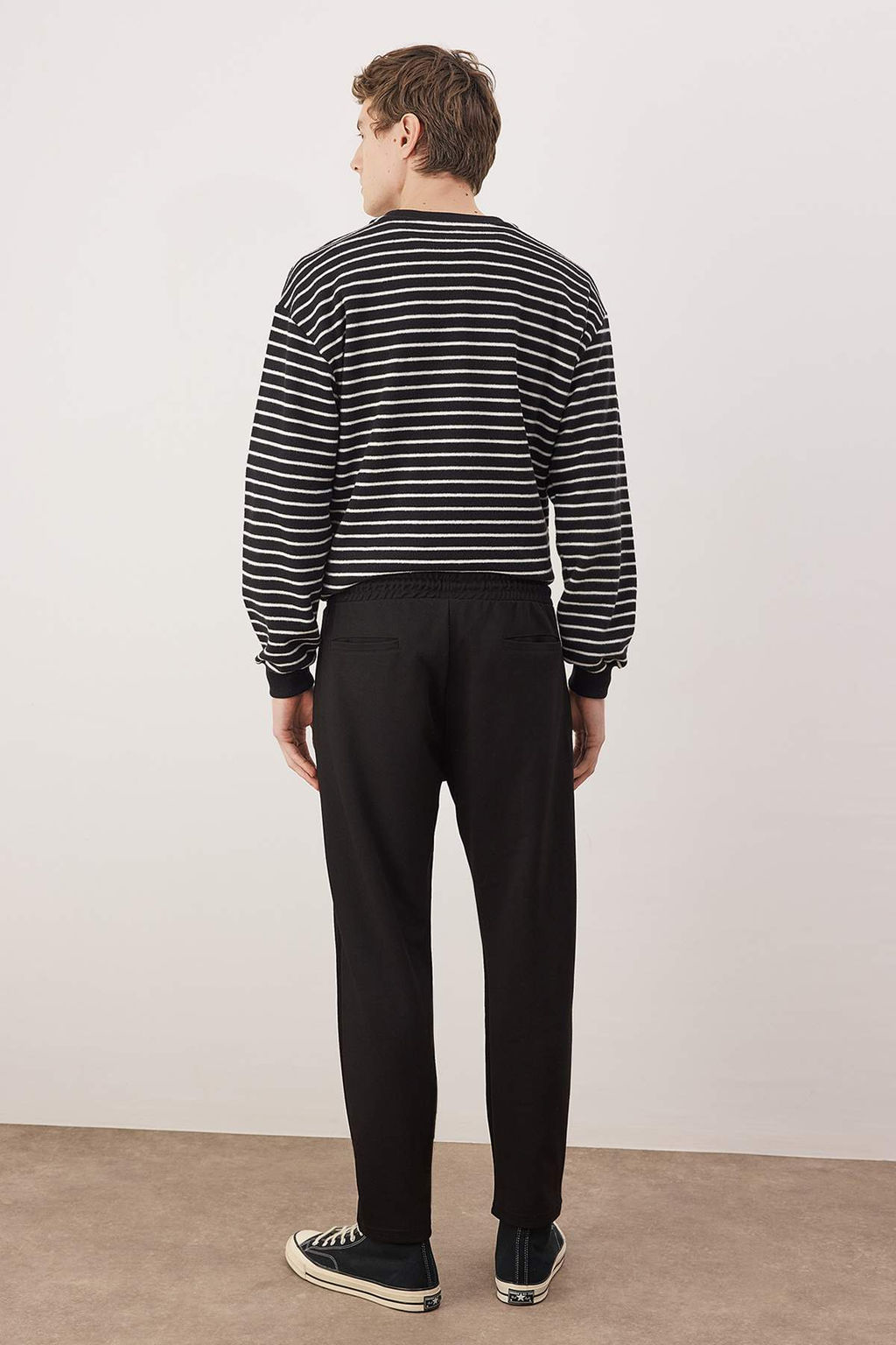 Siyah Straight Fit Erkek Pantolon TMNAW26PL00012 - Trendyolmilla фото 4