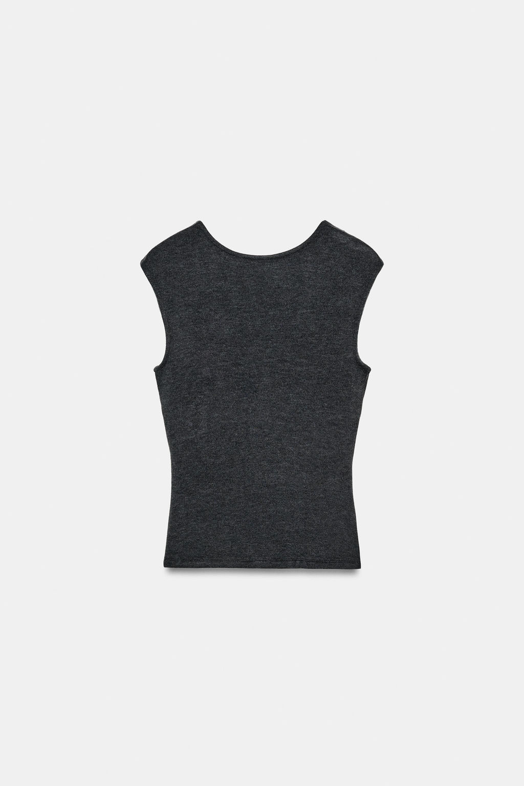 TOP ESPALDA DESCUBIERTA / Gris antracita - Zara фото 6
