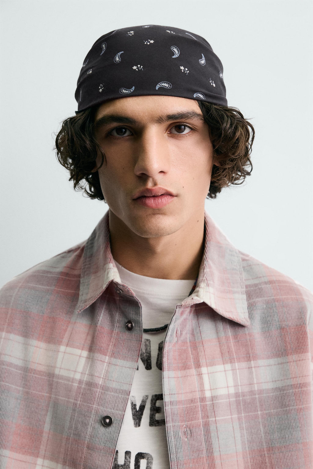 CORDUROY CHECK SHIRT - Zara фото 14