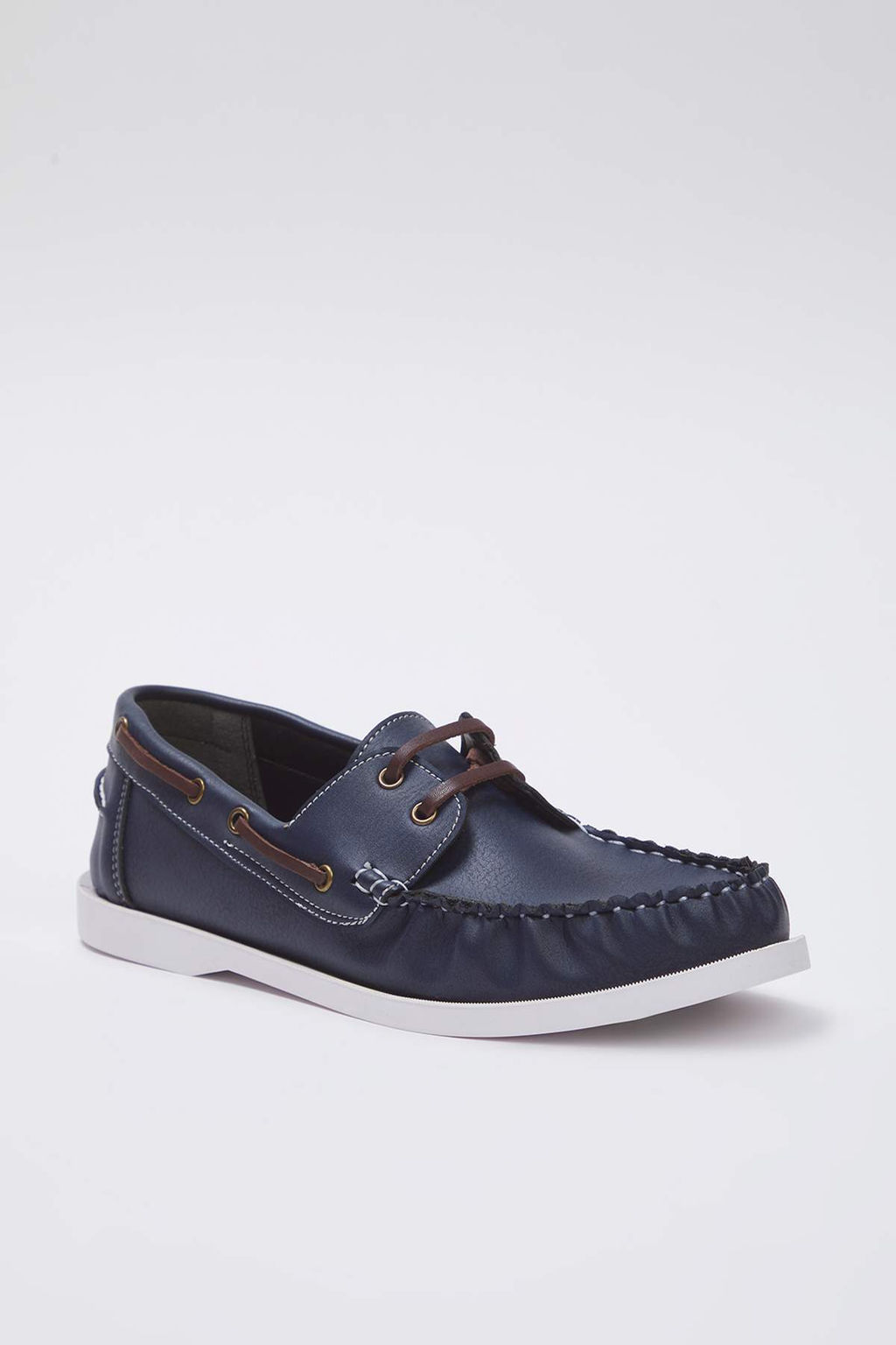 Trendyolmilla Shoes Lacivert Erkek Duz Loafer Ayakkab? TAKSS25LA00018  фото 2