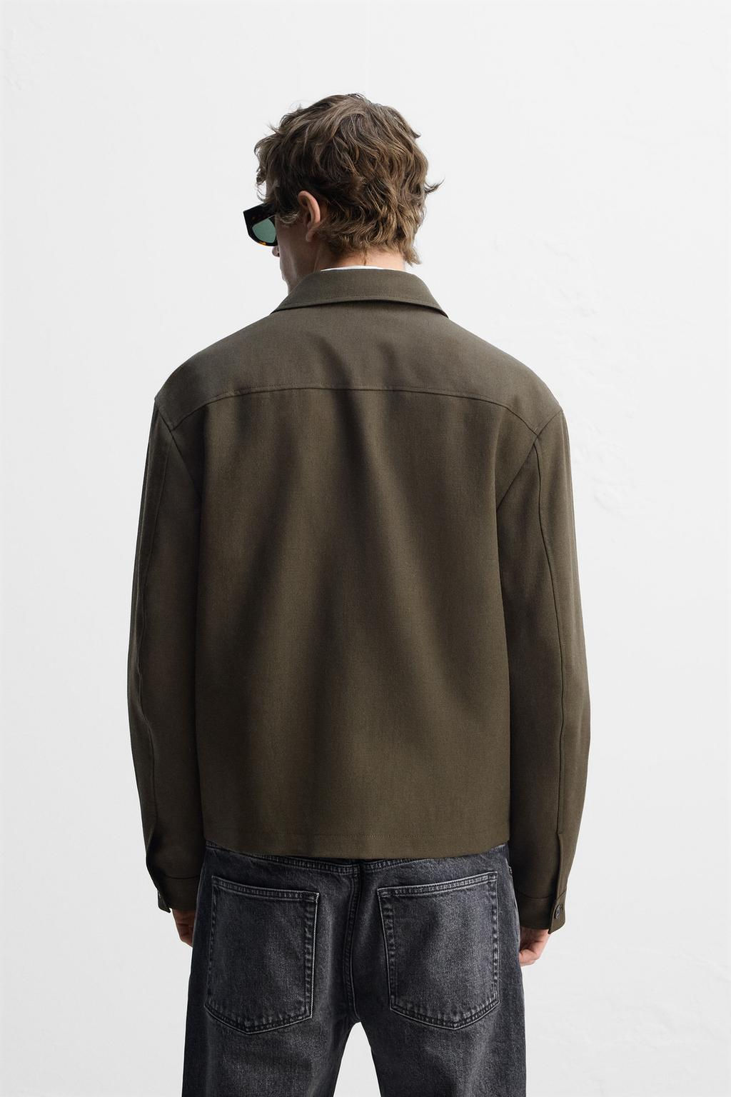 WOOL OVERSHIRT - Zara фото 3