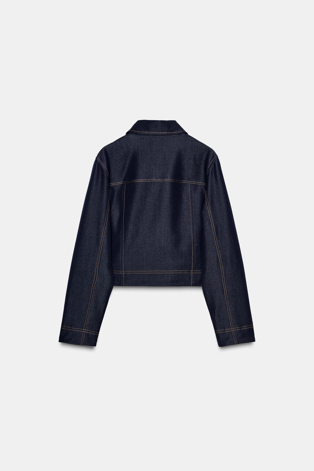 CONTRAST TOPSTITCHING JACKET - Zara фото 5