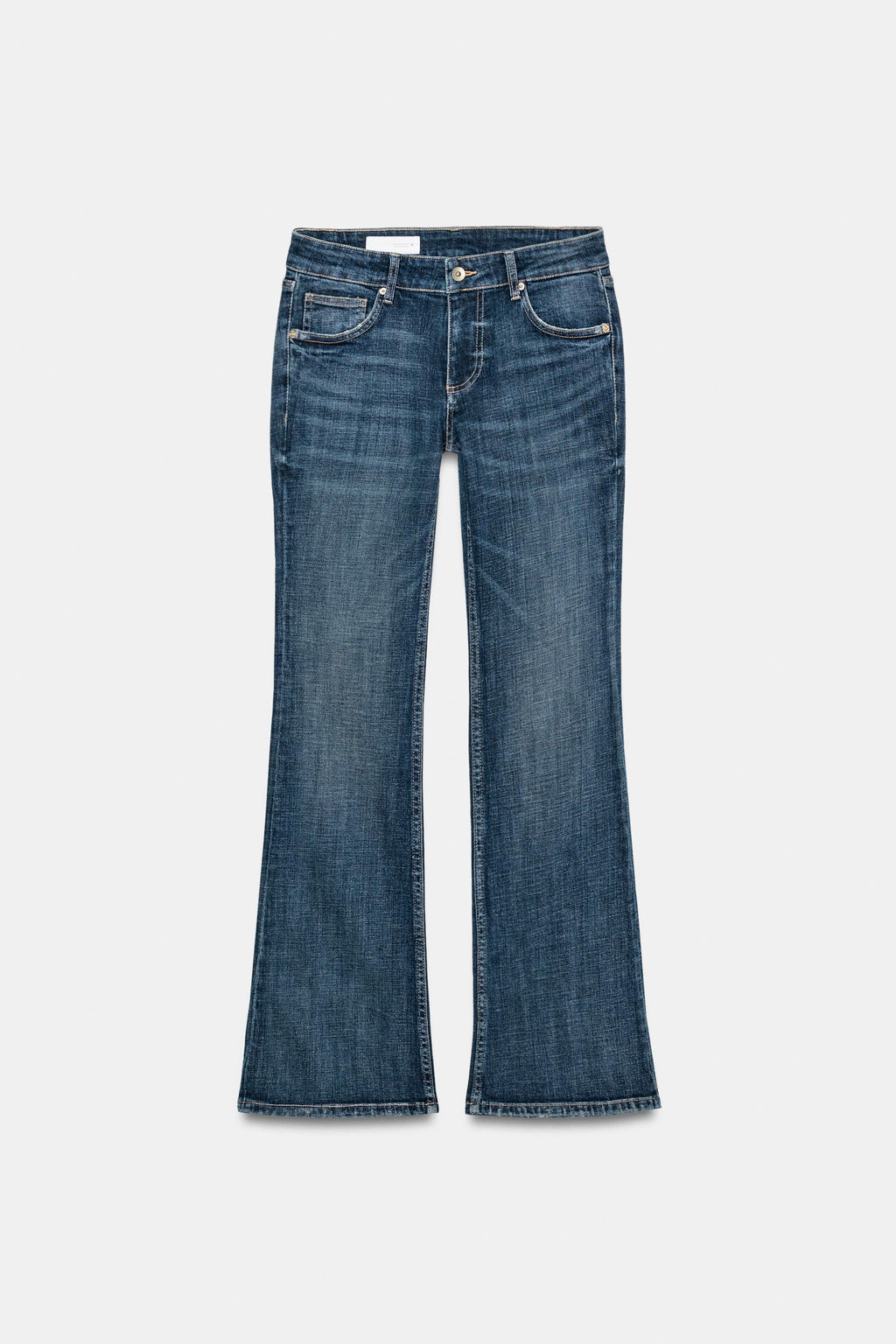 TRF BOOTCUT LOW-RISE JEANS - Zara фото 22
