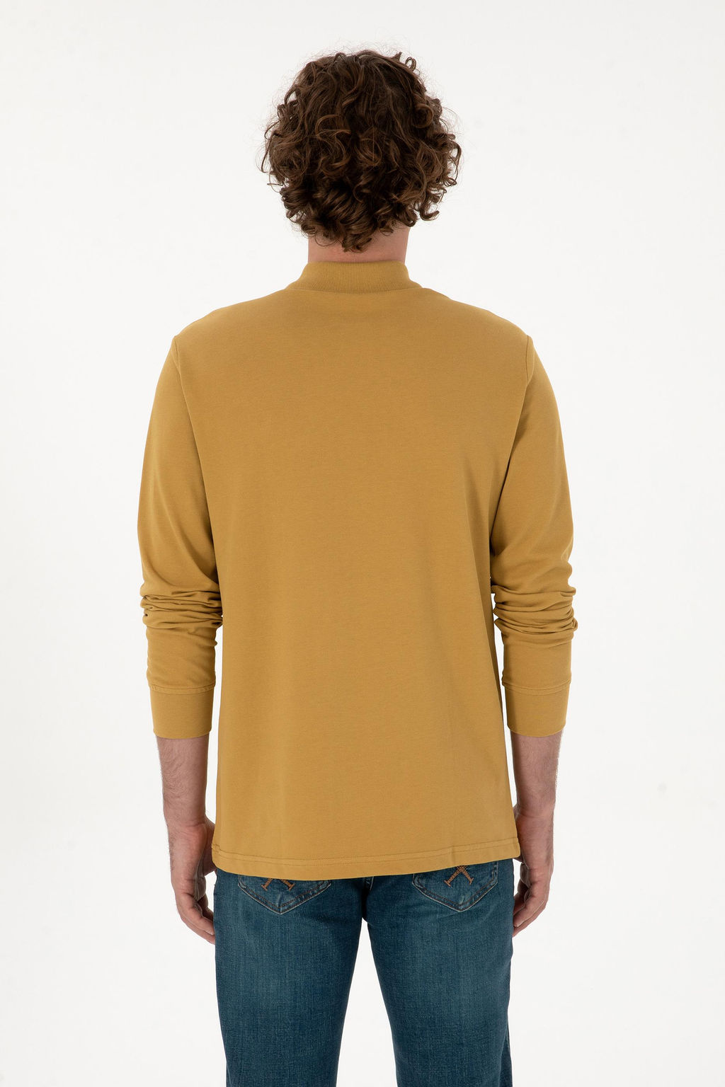 Erkek Ye_il Basic Sweatshirt Sepette S_rpriz _ndirim - U.s. polo assn фото 5