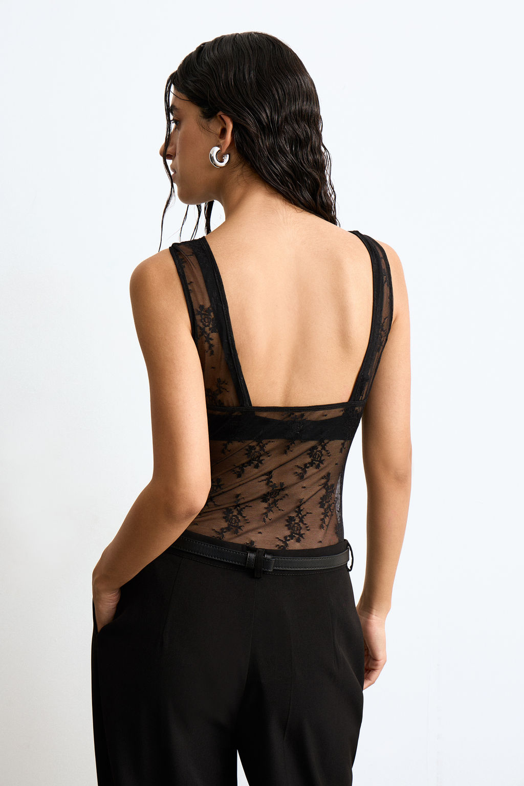 Боди из кружева с открытой спиной - Mollis фото 4