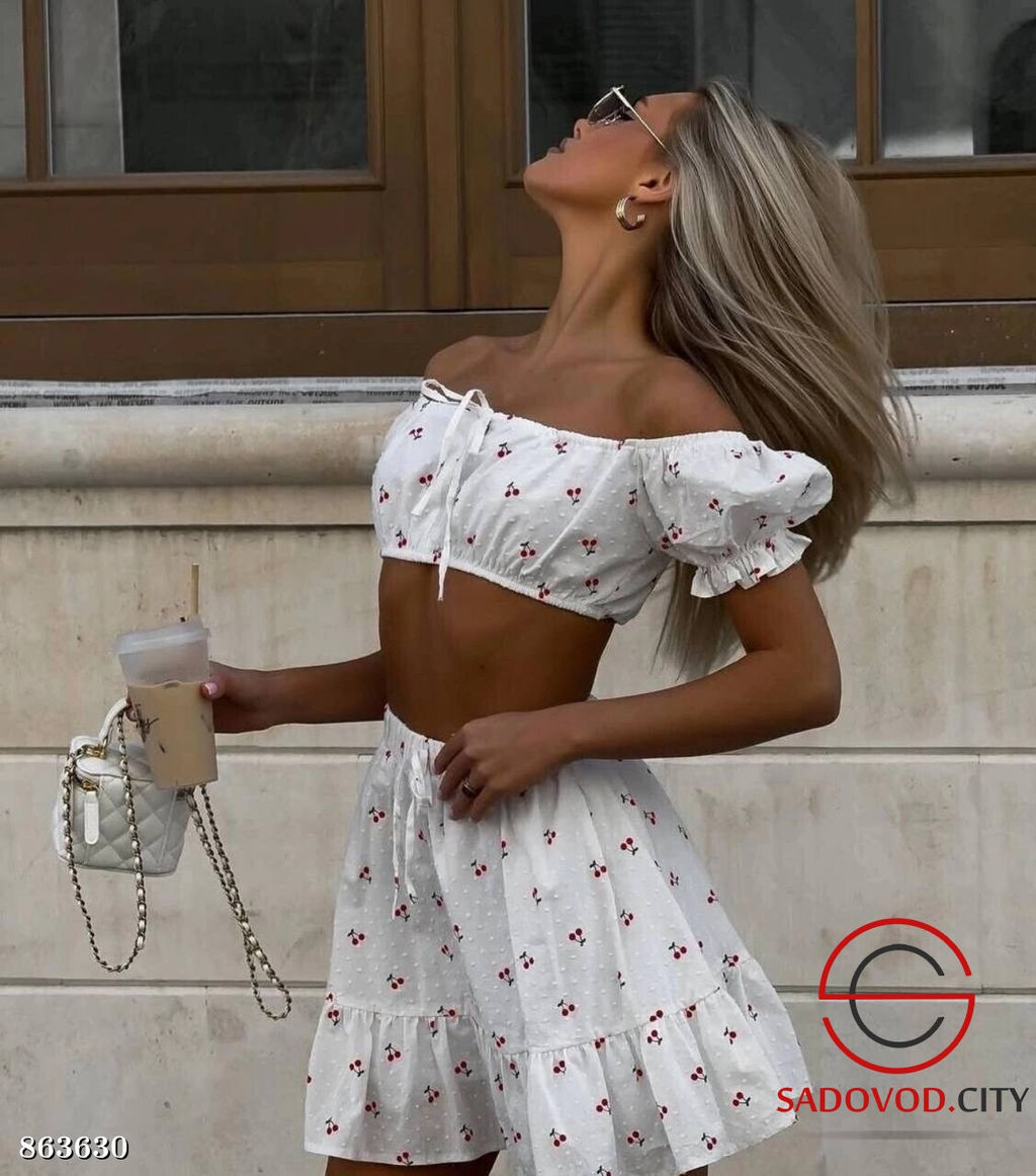 Женский костюм с юбкой - Fiona фото 3