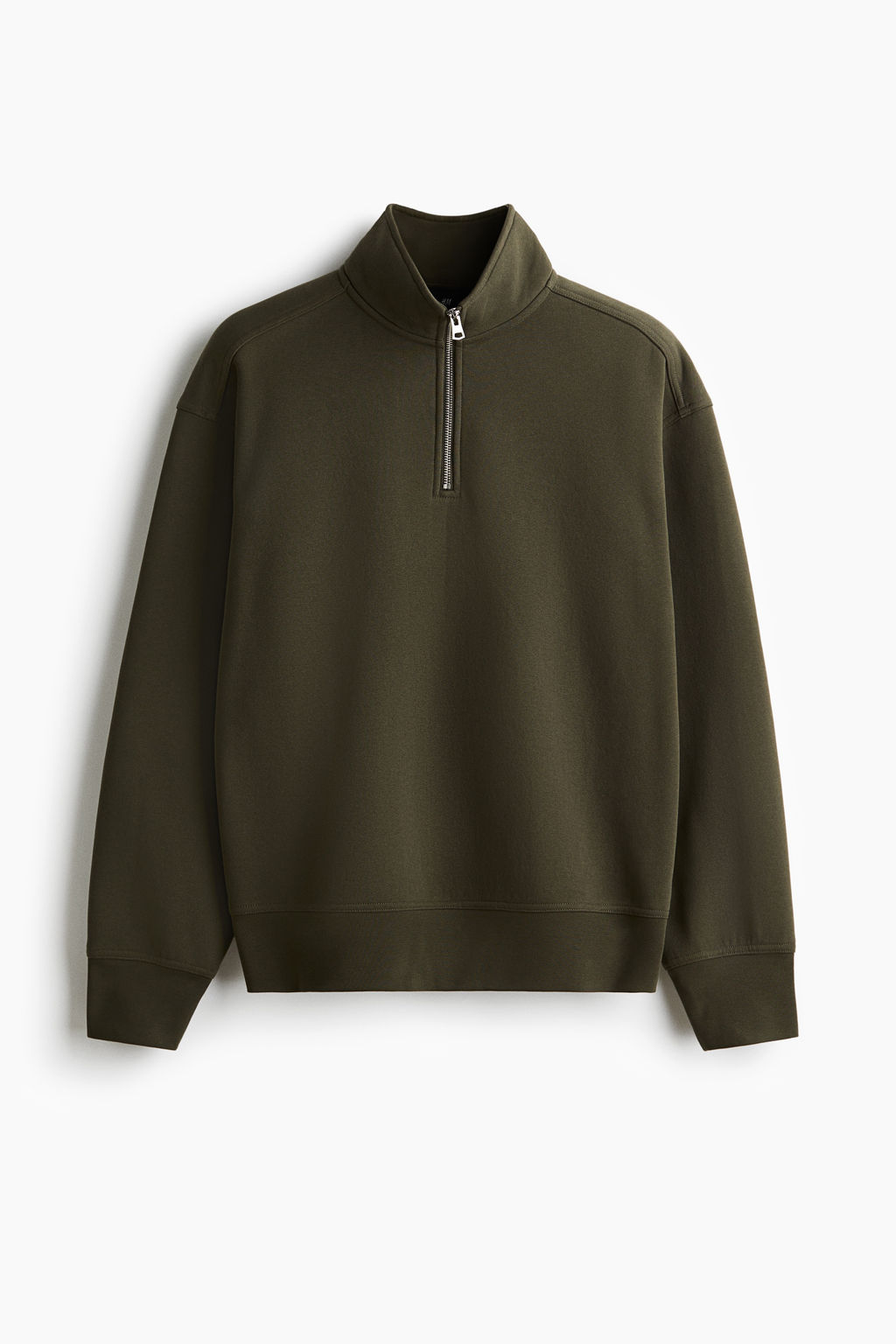 Sudadera con media cremallera Loose Fit - H&m фото 2