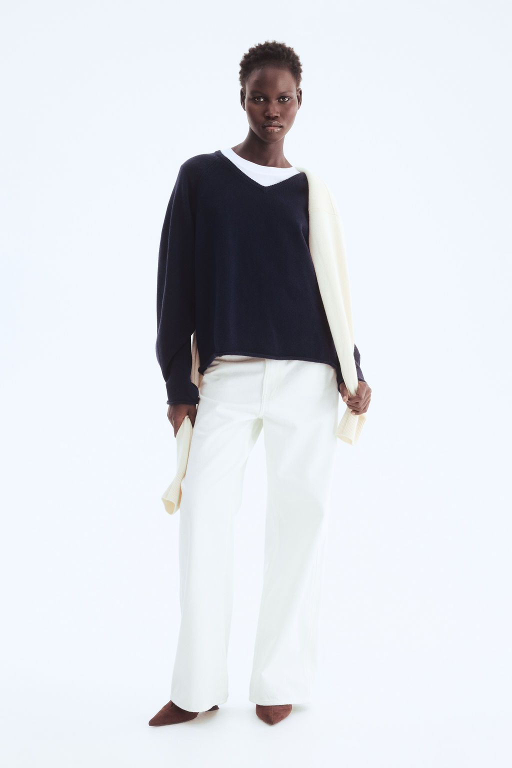 Jersey con escote en V - H&m фото 4
