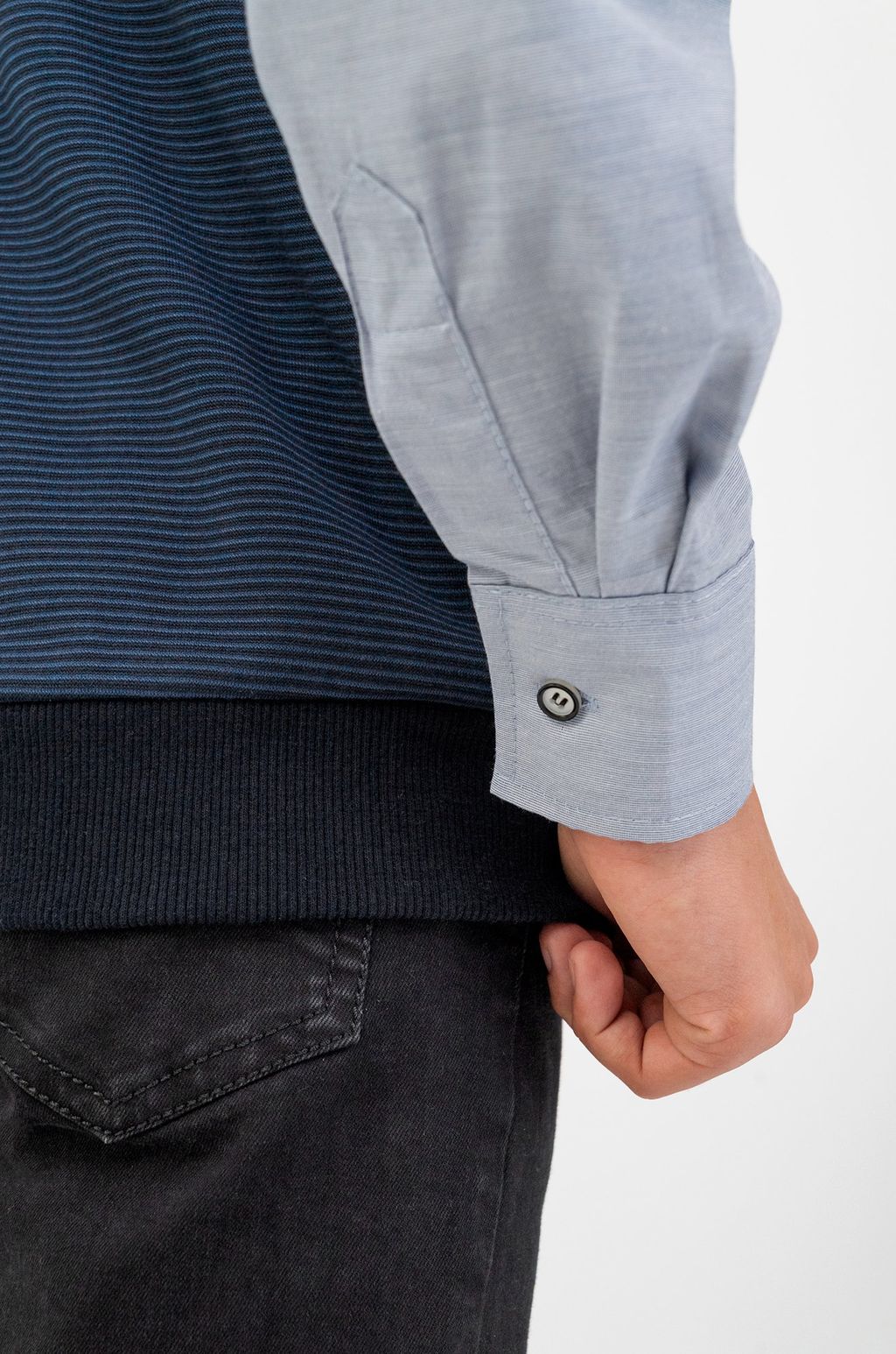 Джемпер-рубашка для мальчика Happyfox