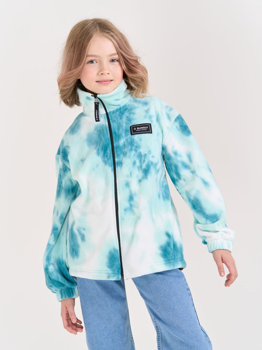 Олимпийка флисовая ЛАГУНА подростковая - Bungly фото 3