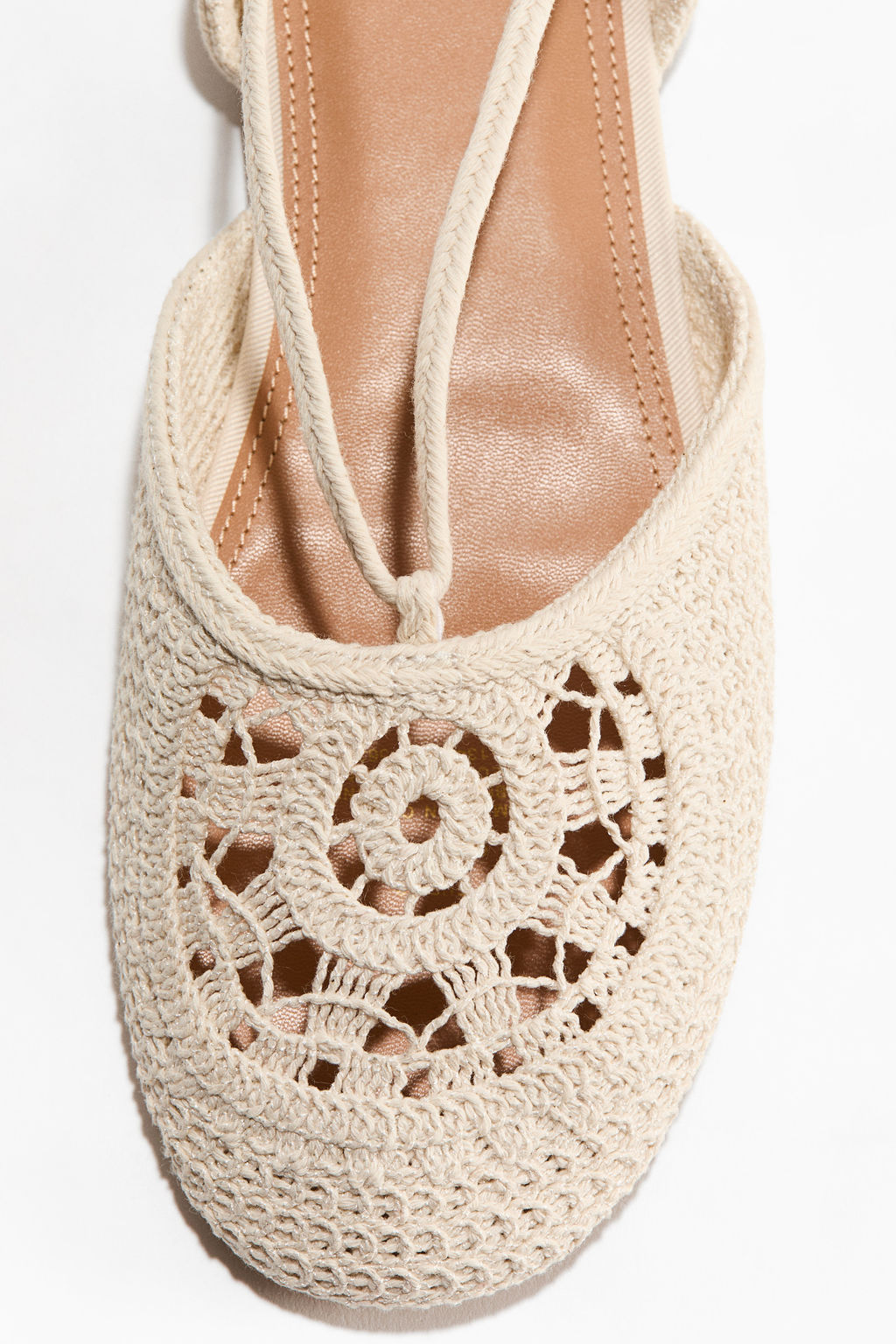 Bailarinas efecto crochet - H&m фото 2