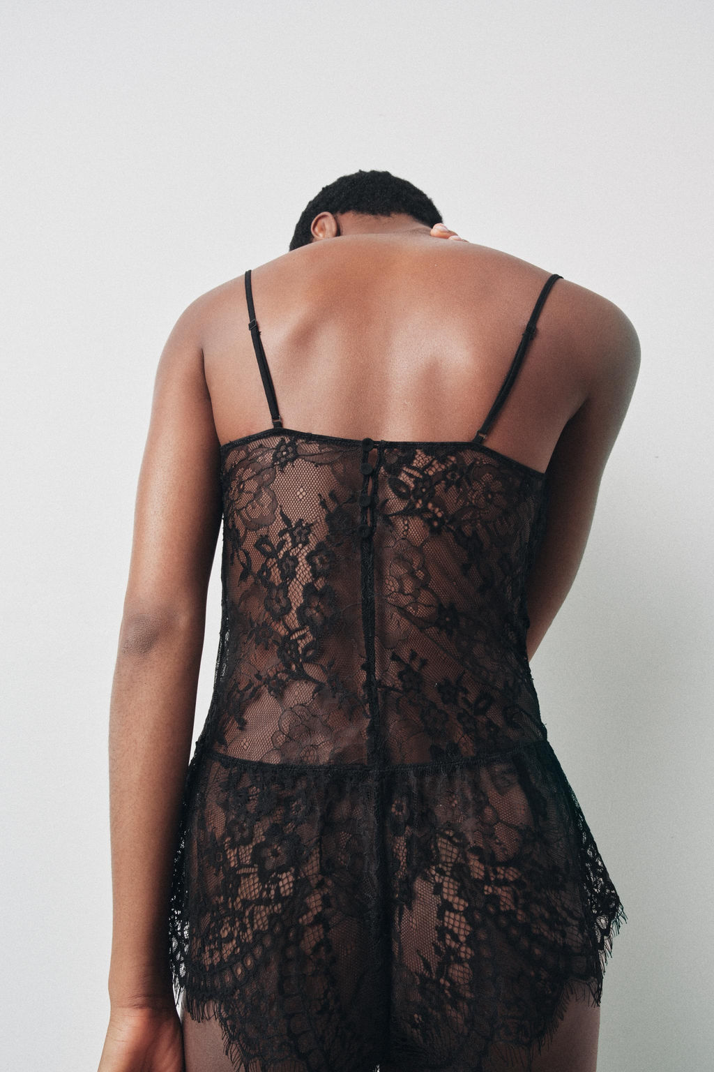 STRAPPY LACE JUMPSUIT - Zara фото 3
