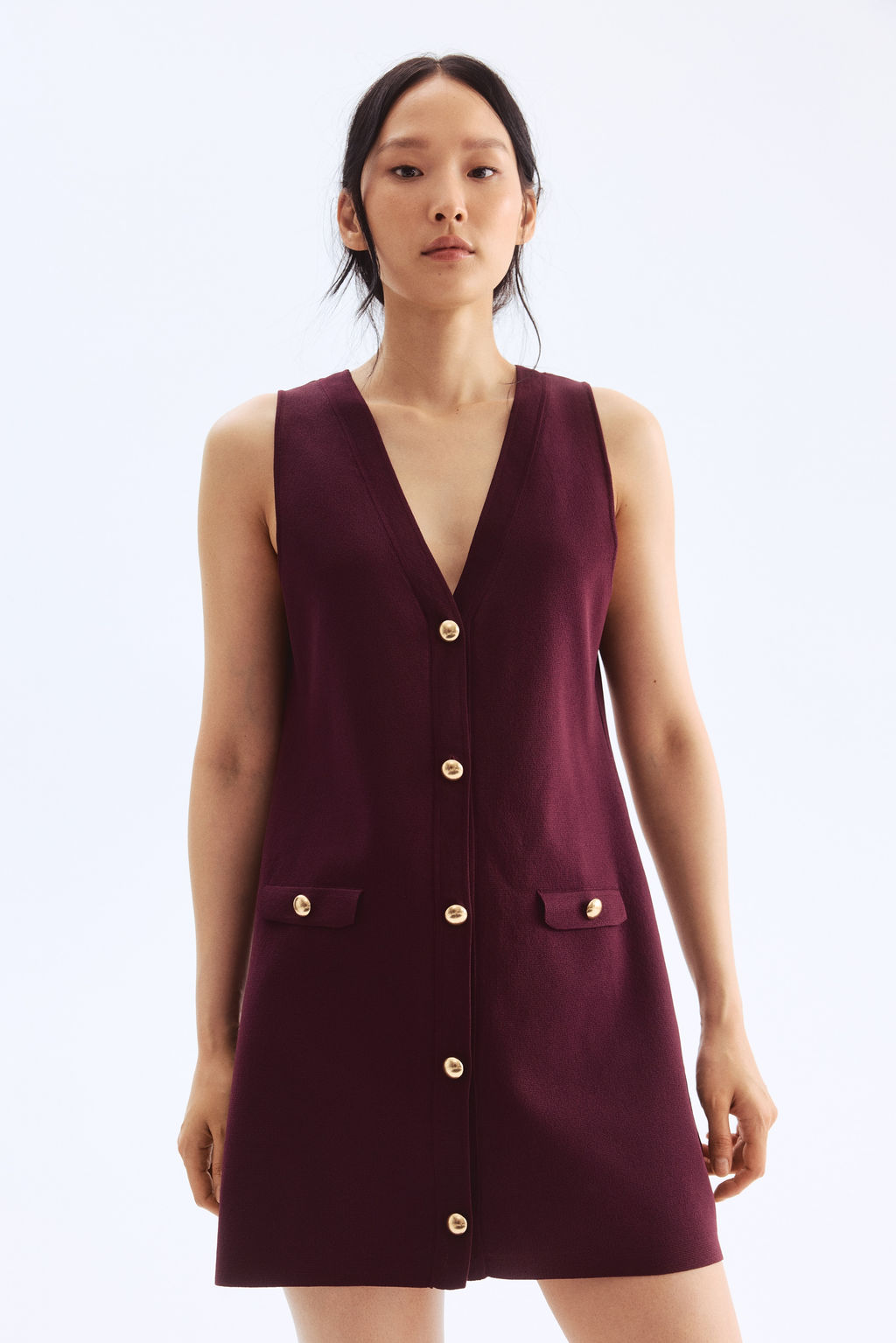 Vestido con escote en V - H&m фото 4