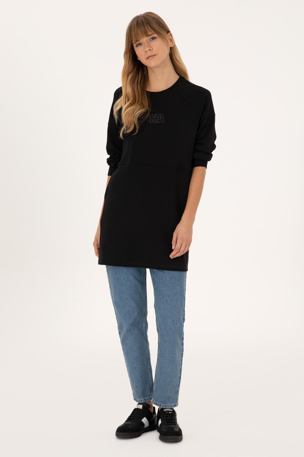 Kad_n Siyah Sweatshirt - U.s. polo assn фото 4