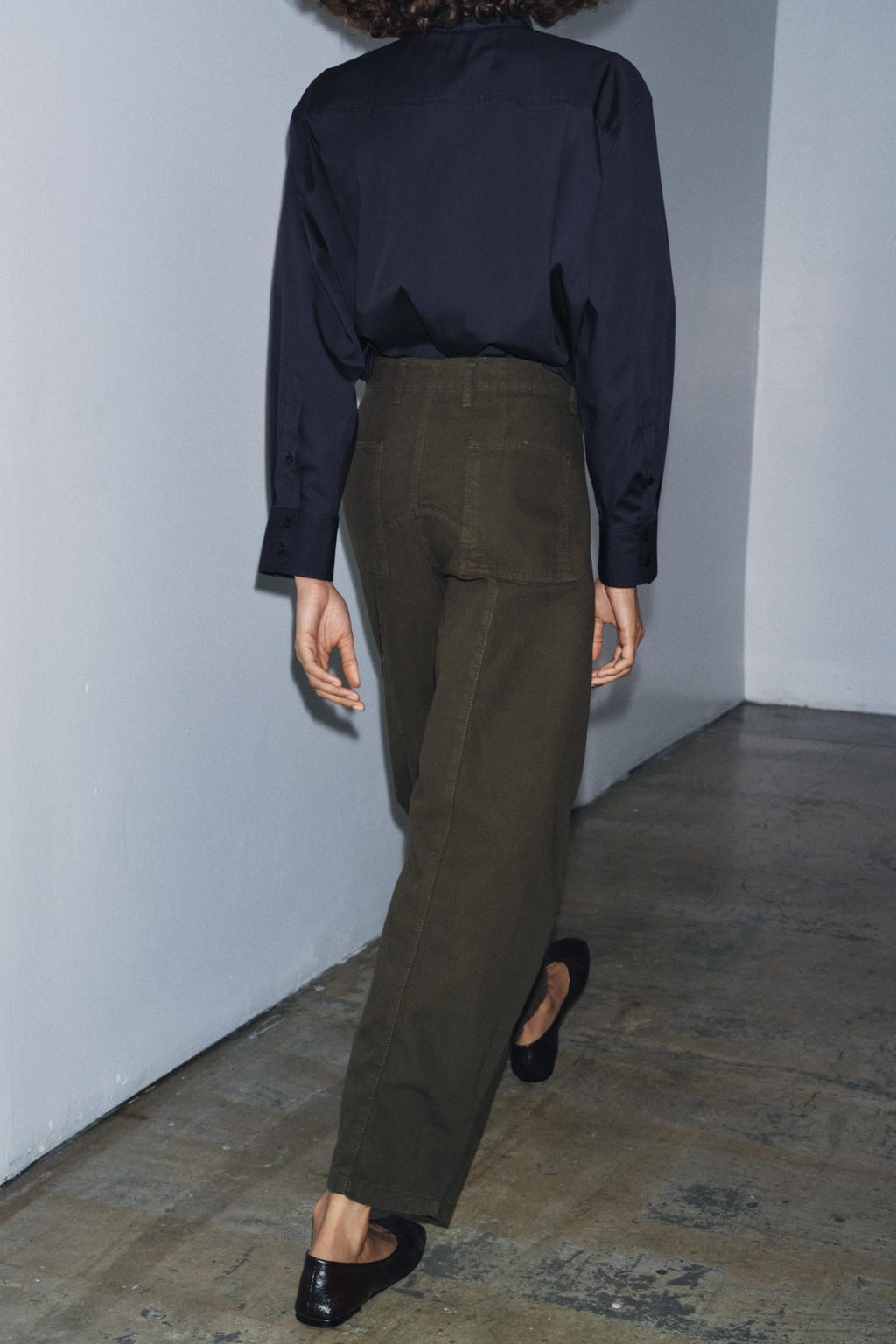 ZW COLLECTION CARGO TROUSERS - Zara фото 4