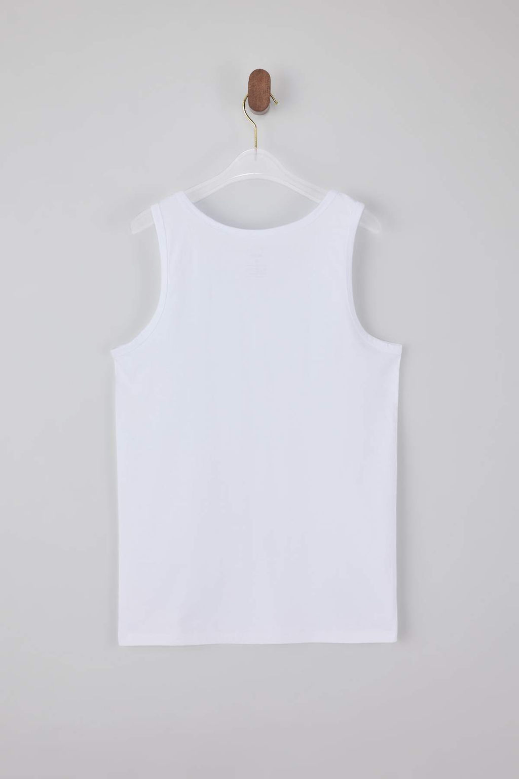 Siyah - Beyaz Basic 2li Paket Ic Giyim Atlet