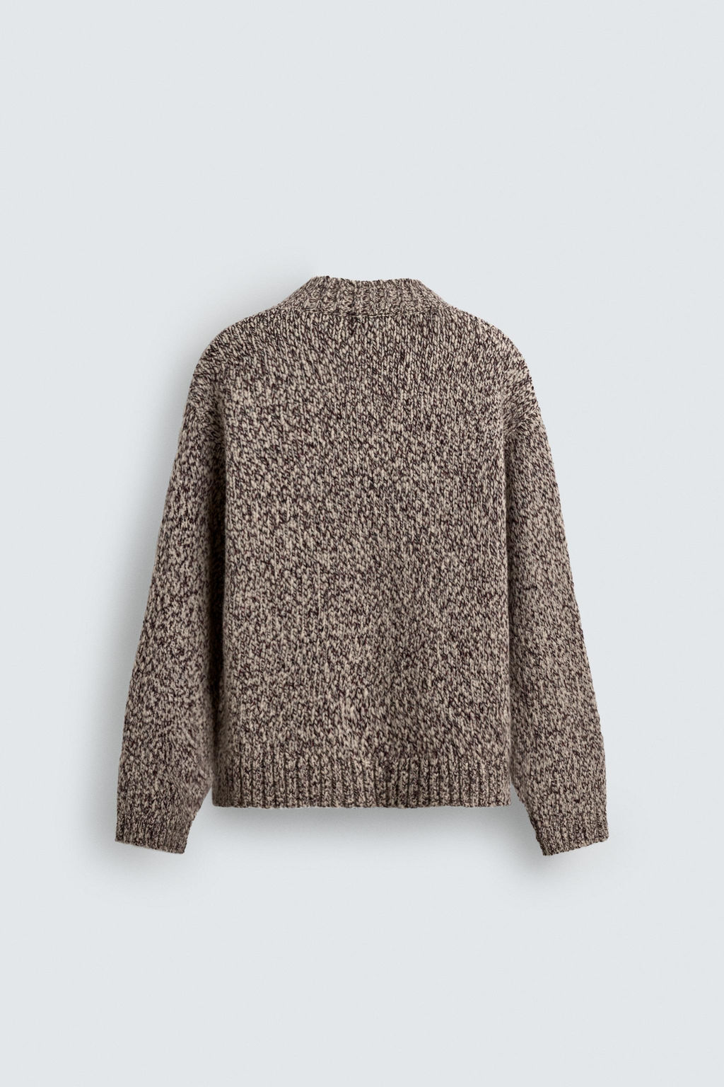 WOOL BLEND TEXTURED JUMPER