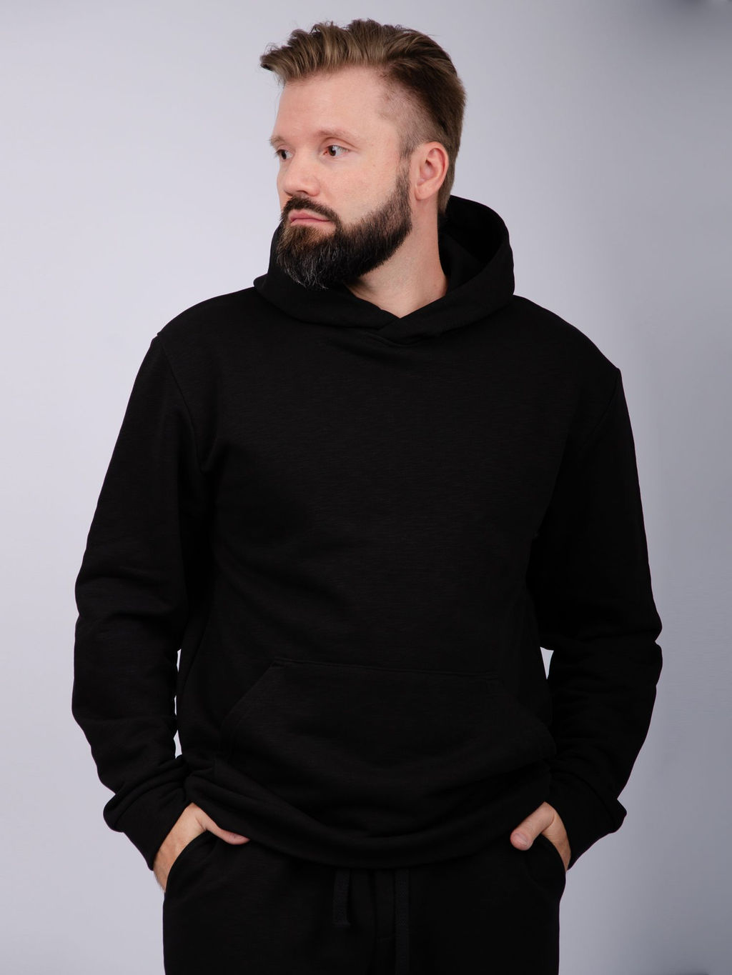 Костюм "Марио" чёрный, футер 3-х нитка петля