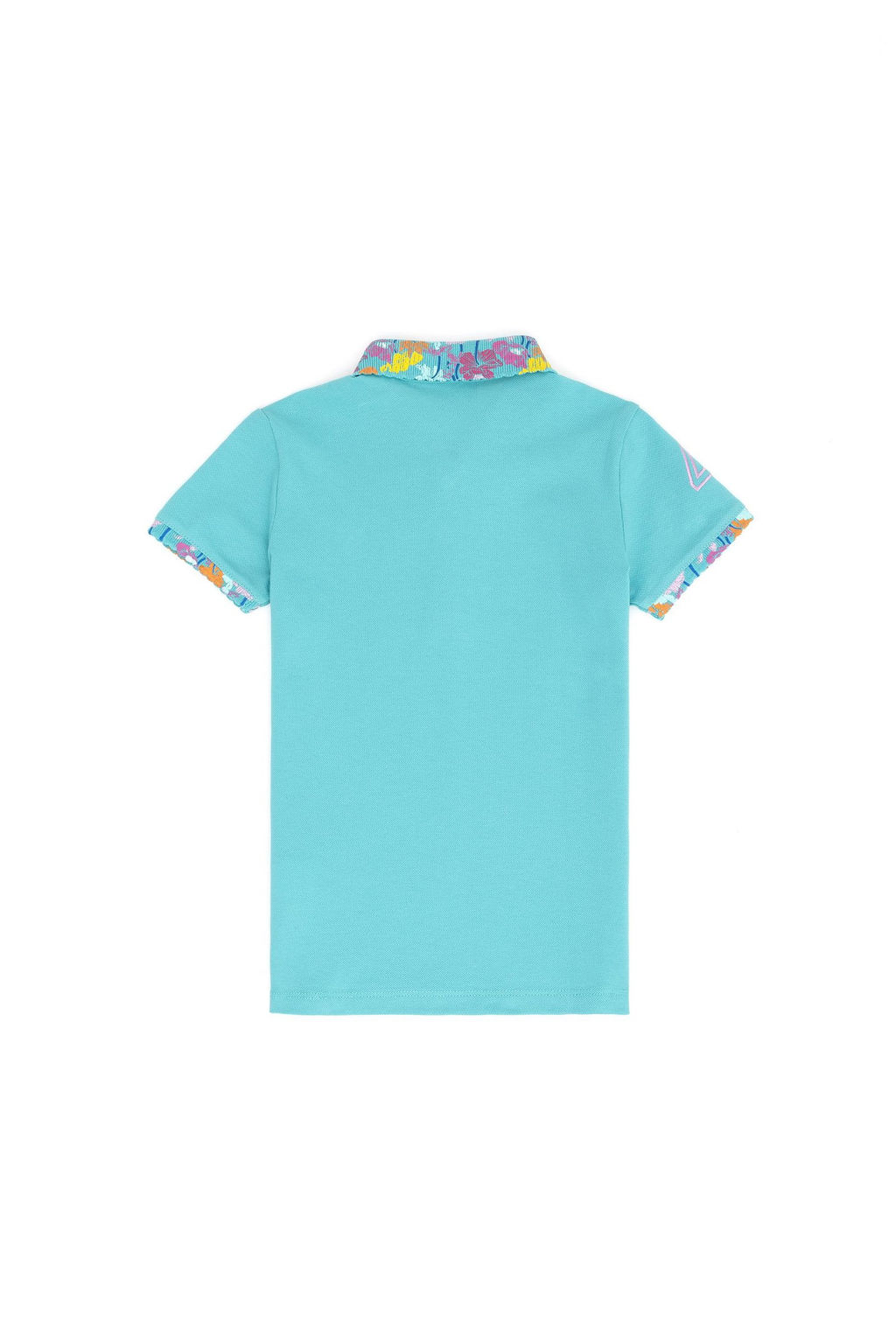 Мятная базовая футболка-поло для девочек - U.s. polo assn фото 5