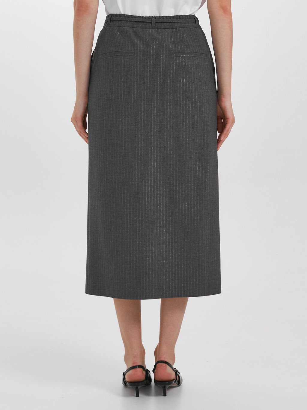 Юбка в полоску