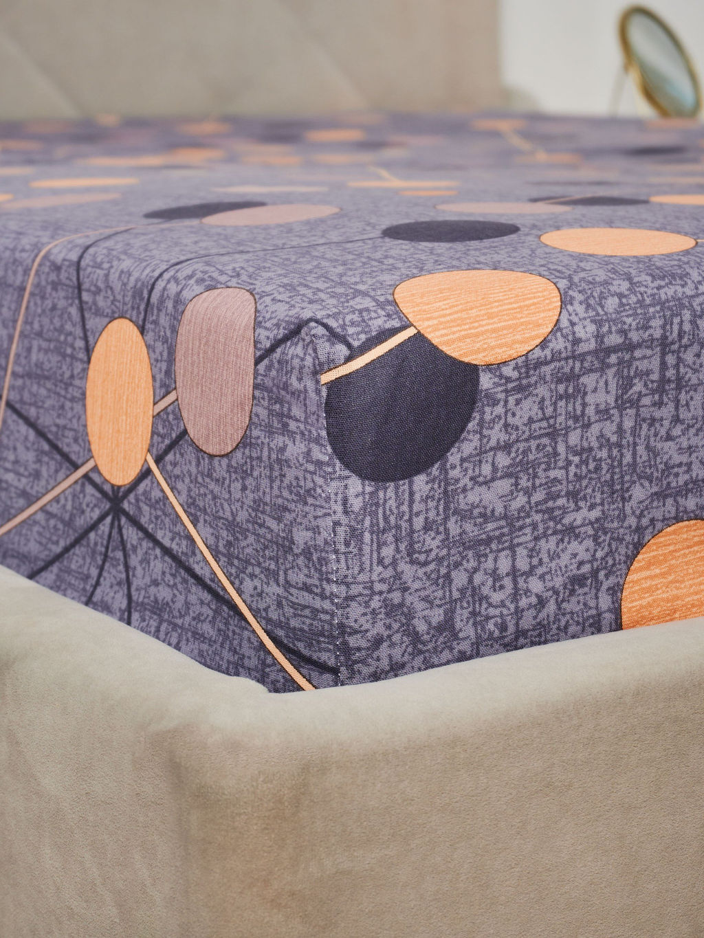 Простыня бязь на резинке - Борей 120х200х25