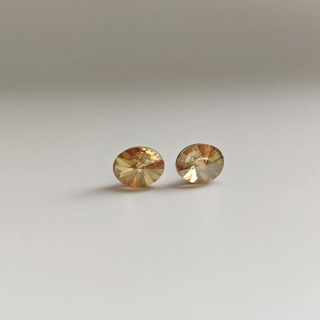 Серьги с кристаллами Swarovski