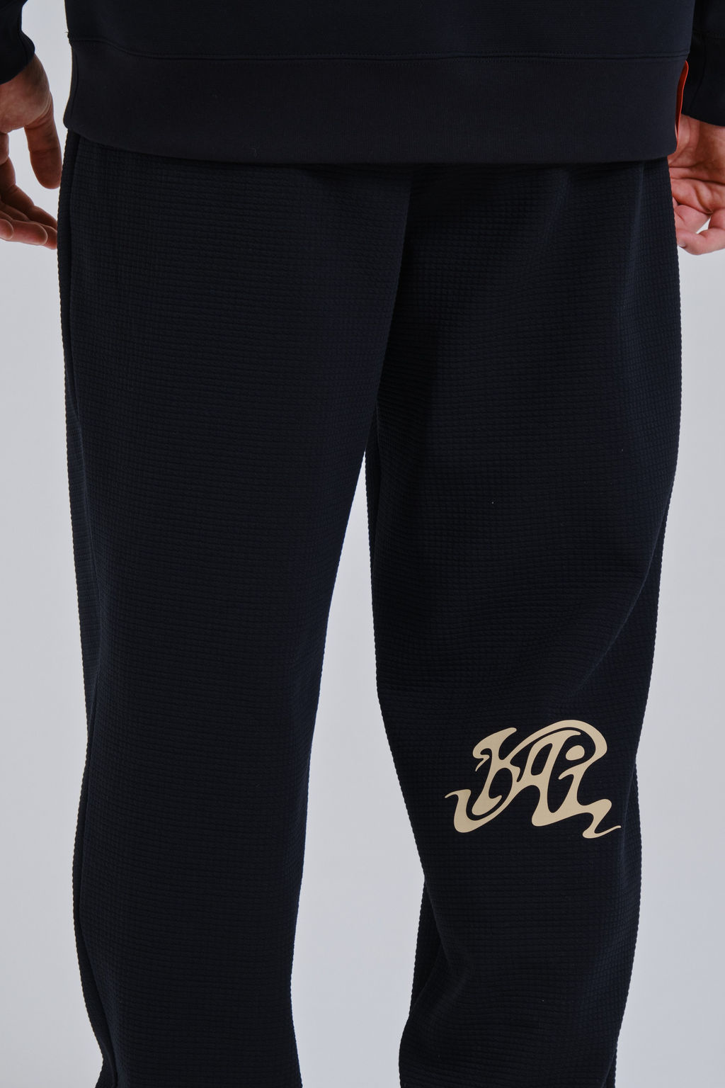 Брюки трикотажные Черный NATURAL POWER Knit Track Pants - Anta фото 6