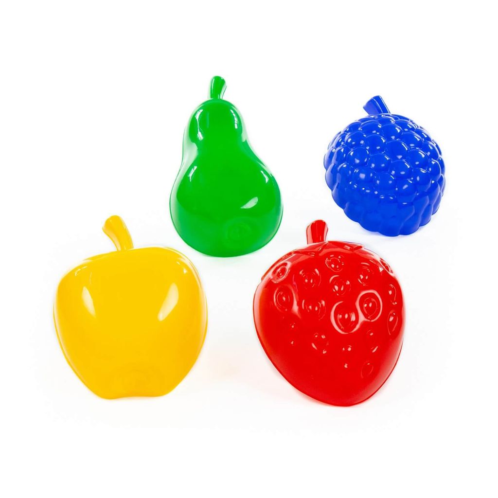 Формочки Фрукты большие, 4 шт - Полесье фото 2
