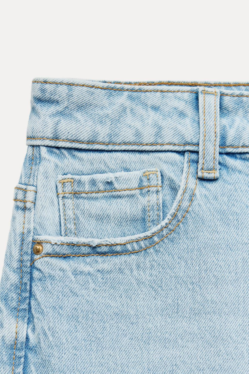 Z1975 MOM-FIT HIGH-WAIST JEANS - Zara фото 26