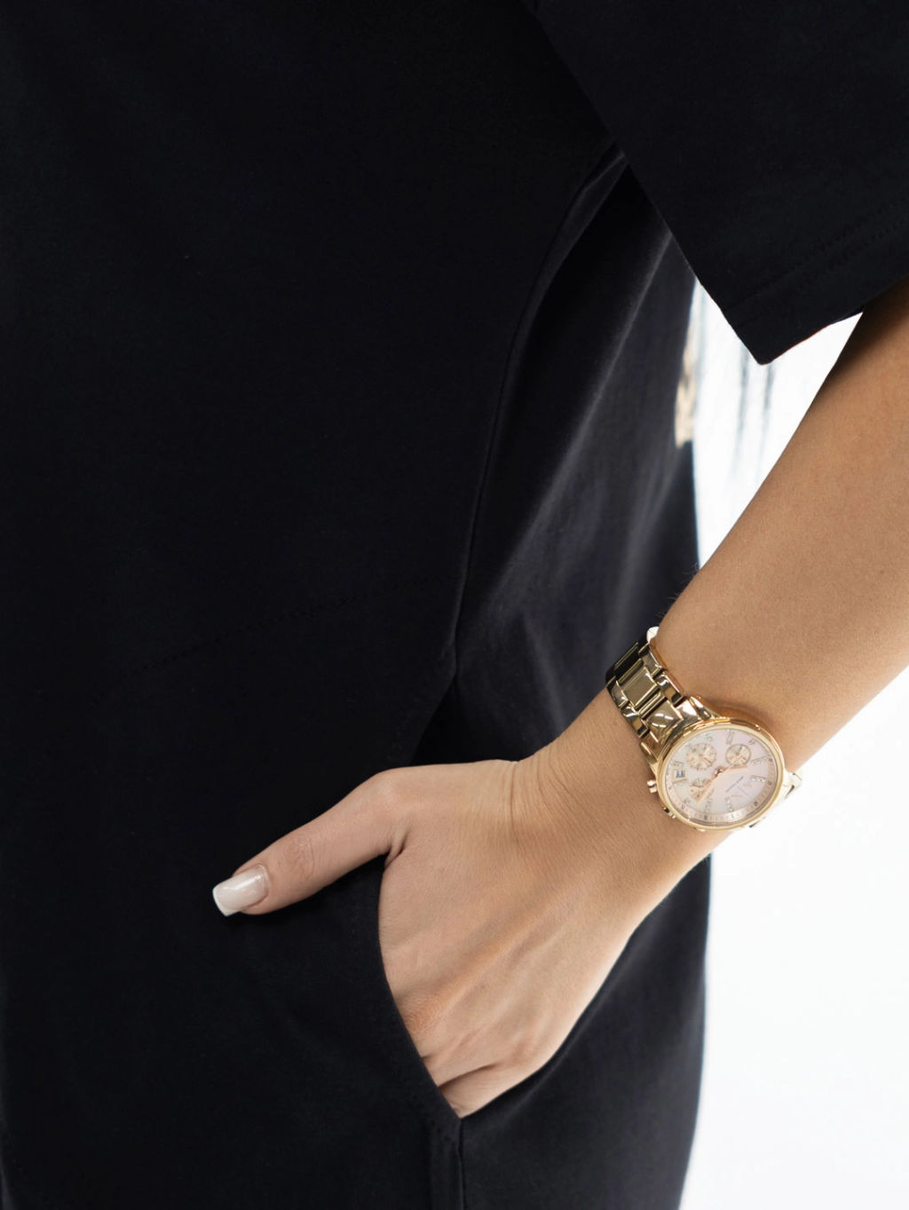 Туника женская, цвет черный