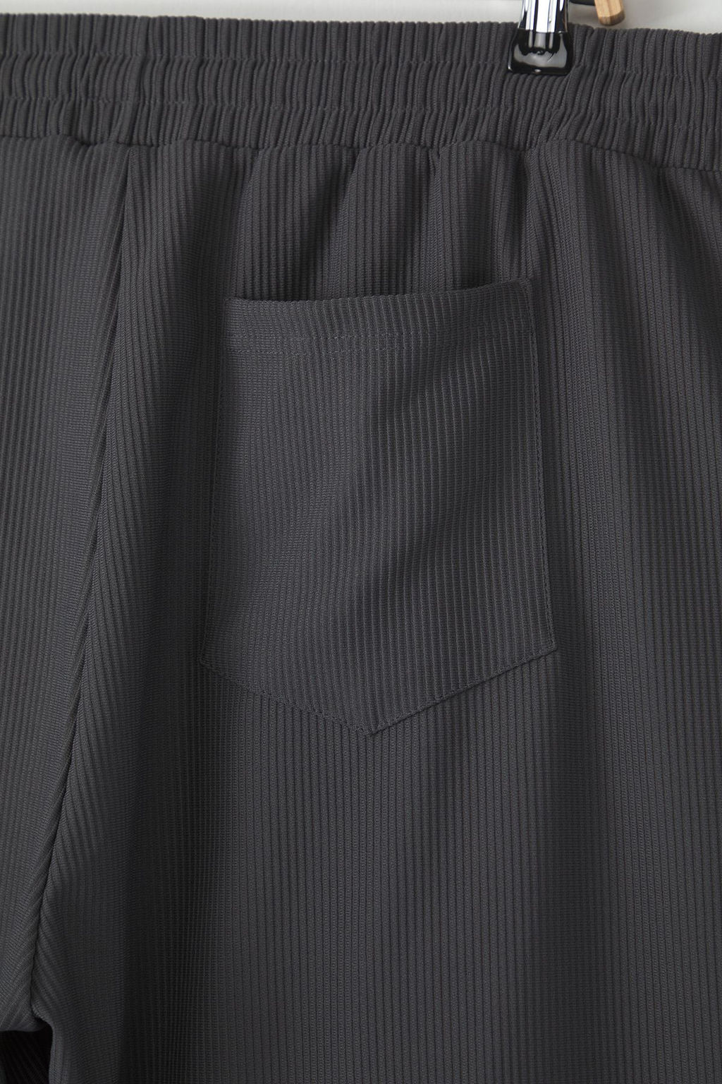TRENDYOL MAN Buyuk Beden Fume Oversize/Genis Kesim Dokulu K?r?smaz Ottoman Sort TMNSS25AP00001 - Trendyolmilla фото 5