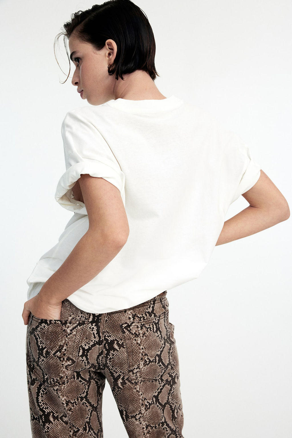 Camiseta oversize con motivo - H&m фото 2