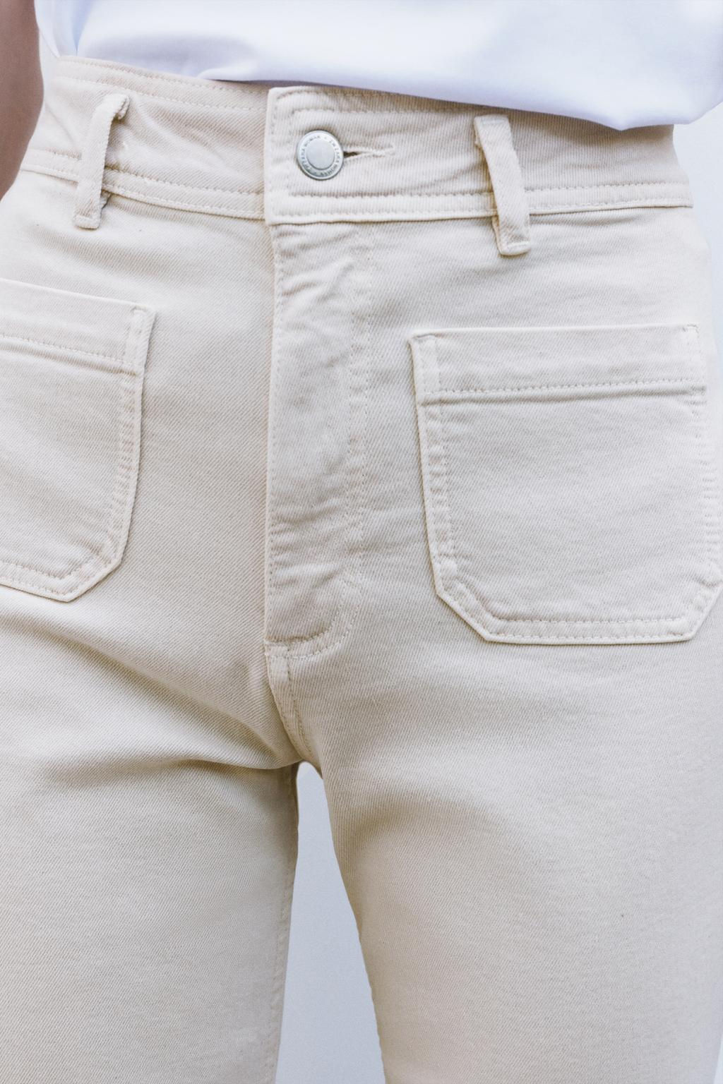 ZW COLLECTION WIDE-LEG HIGH-WAIST JEANS - Zara фото 29