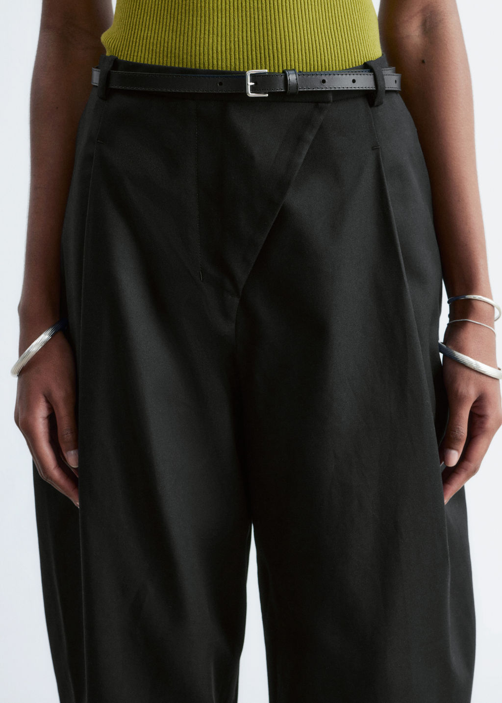 Pantalones de perneras de barril - H&m фото 8