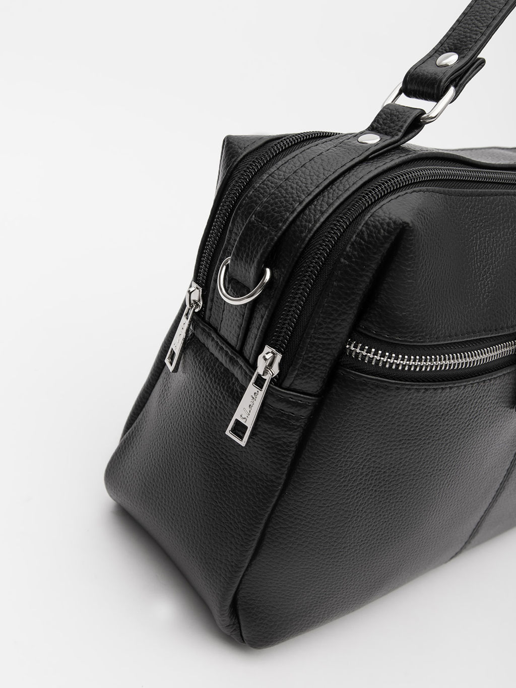 Чёрный саквояж S.Lavia  фото 5