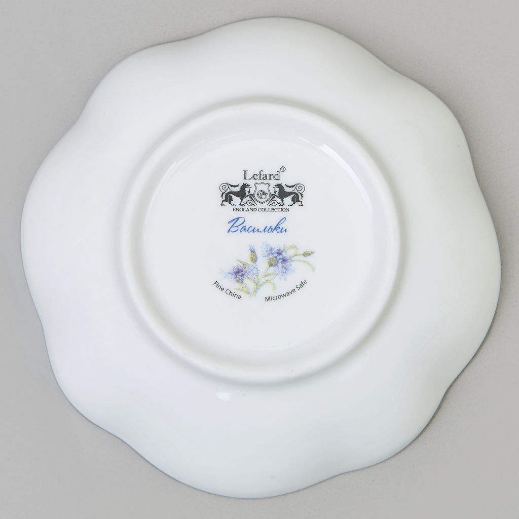 НАБОР РОЗЕТОК LEFARD ВАСИЛЬКИ 4 ШТ. 10 СМ