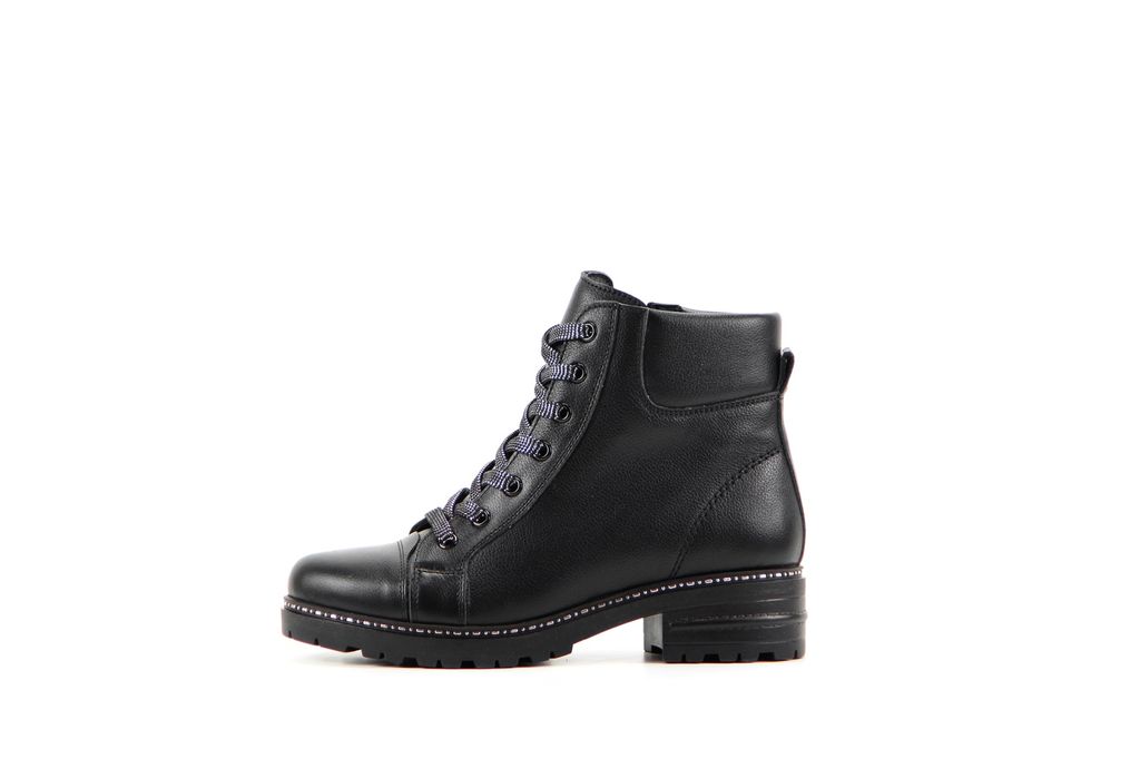 Ботинки EDART 311.brook4.black/шерсть