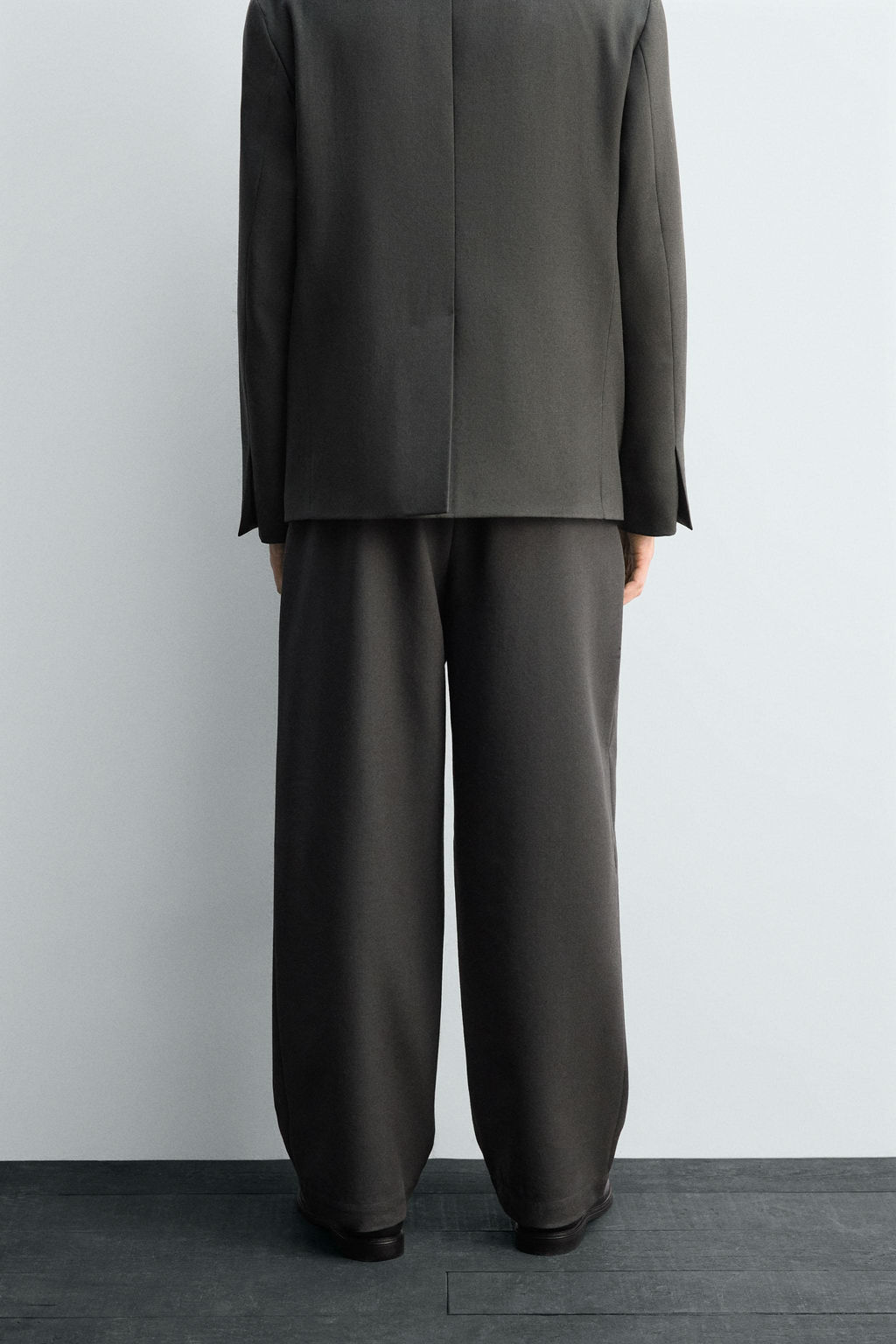 LIMITED EDITION 100% WOOL SUIT TROUSERS - Zara фото 3
