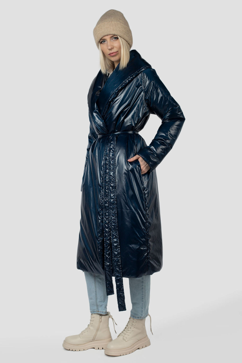 05-2146 Куртка женская зимняя (термофин 150) - El podio фото 21