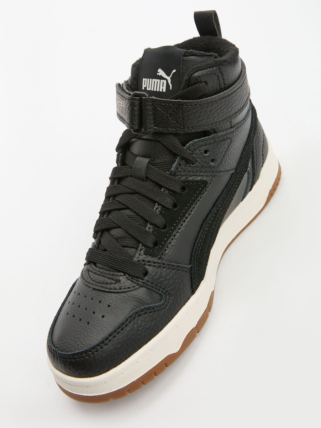 Детские высокие кеды PUMA RBD Game WTR Jr Артикул 4158802, черный