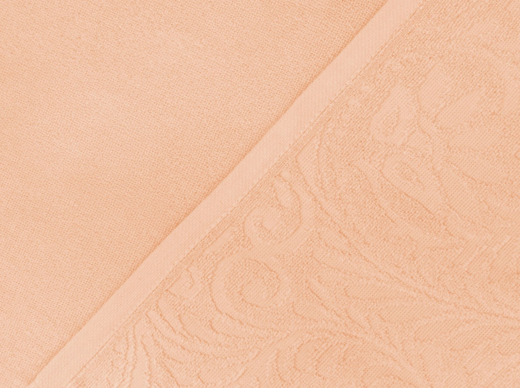 6с102.411ж1 Эмма (1-неж.оранж) Полотенце махровое 67х150см