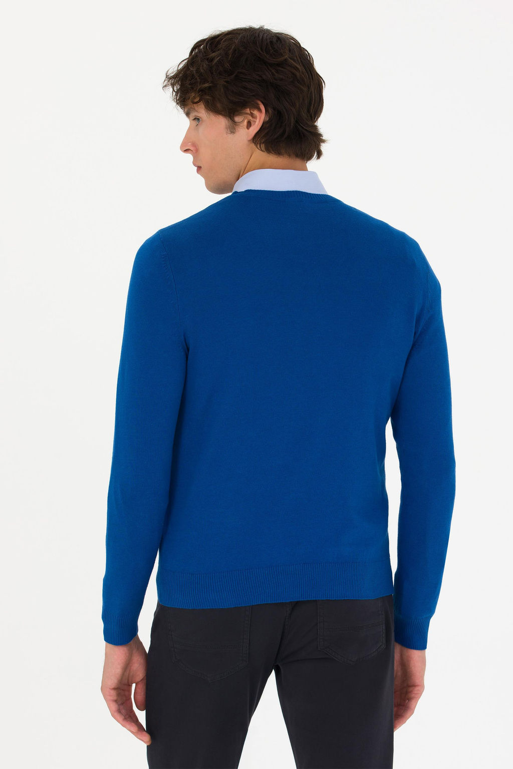 U. S. Polo Assn Мужской базовый свитер Saks - U.s. polo assn фото 19